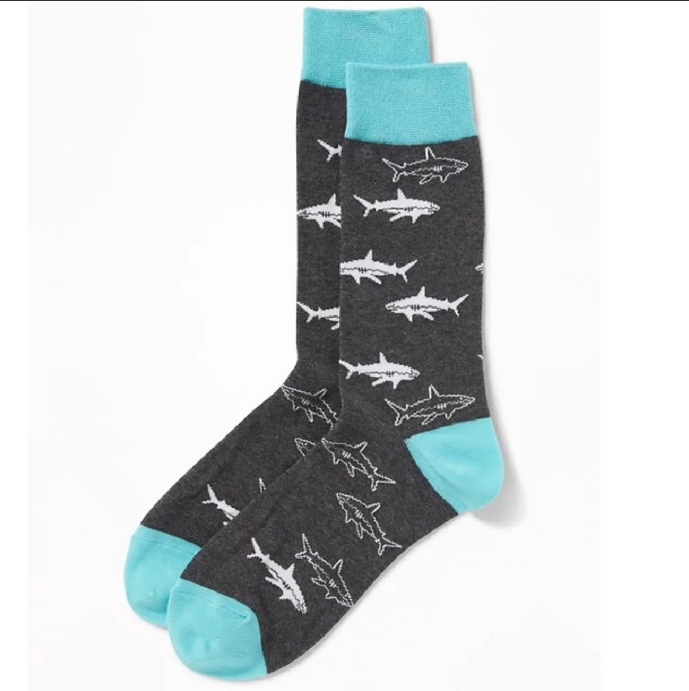 mens shark week socks